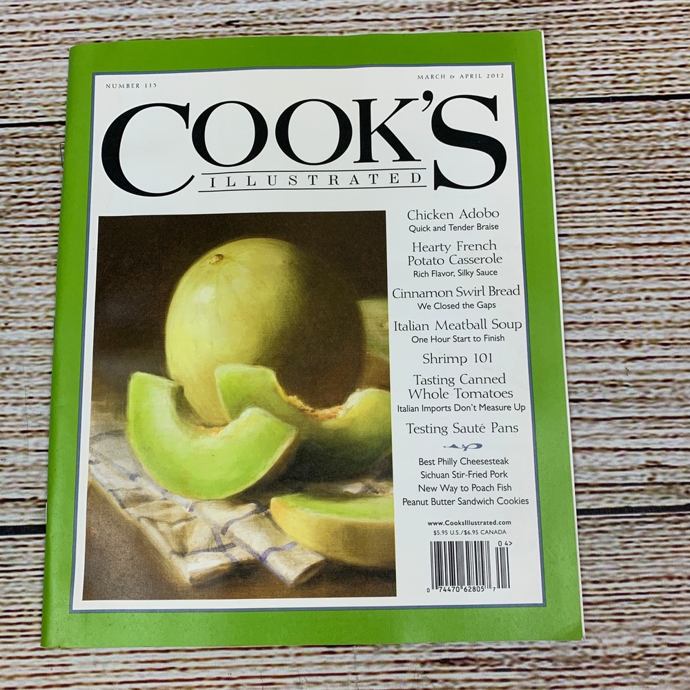 Cook's Illustrated Magazine [March April‎ 2012] Chicken Adobo Recipes Food